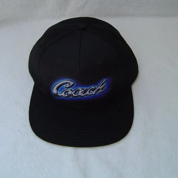 NEW AUTHENTIC COACH AIRBRUSH COACH CAP/HAT #C0977